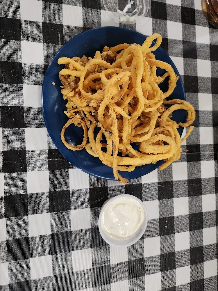 Shoestring Onion Rings